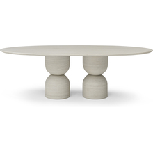 Collection Rocca Oval Dining Table by WhiteLine