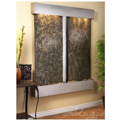 Adagio CFS2002 Cottonwood Falls-square-stainless Steel-green Natural Slate