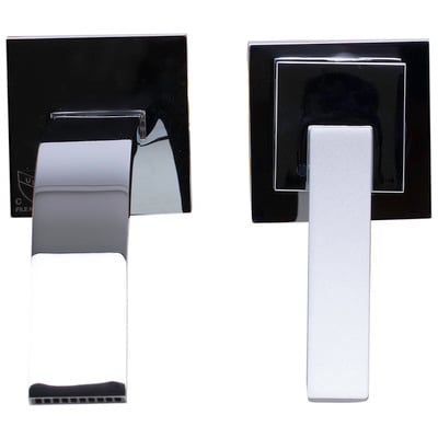 Alfi Ab1256 Polished Chrome Single handle Wallmount Bathroom Faucet AB1256-PC