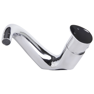 Alfi Ab1572 Wave Polished Chrome Single handle Bathroom Faucet AB1572-PC