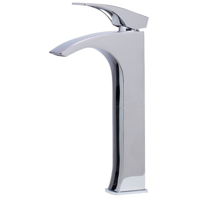 Alfi Ab1587 Tall Polished Chrome Single handle Bathroom Faucet AB1587-PC