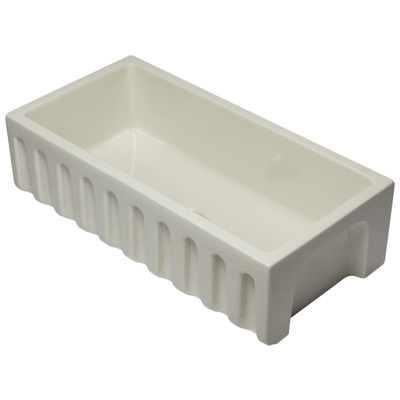 Alfi Single Bowl Sinks, Single, Biscuit, Biscuit, Traditional, Indoor, Fireclay, Farmhouse, Kitchen Sink, 811413023827, AB3618HS-B,Greather than 35 in Long,15 - 20 in Wide