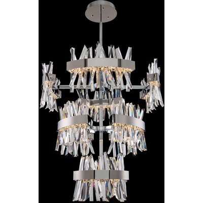 Allegri Glacier 36 Inch Extra Large LED Foyer, 720062482599, 030259-010
