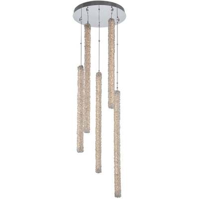 Allegri Lina 5 Column LED Foyer, 720062474624, 035557-010-FR001