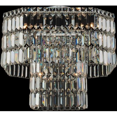 Allegri Livelli 18 Inch Semi Flush, 720062483602, 036545-010-FR001