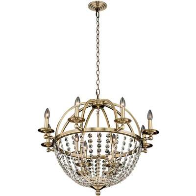 Allegri Pendolo 8 Arm Orb Chandelier (4+8 Light), 720062474945, 037771-038-FR001