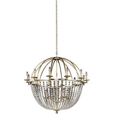 Allegri Pendolo 12 Arm Orb Chandelier (6+12 Light), 720062474969, 037773-038-FR001