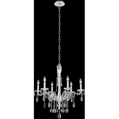 Allegri Venere 6 Light Chandelier, 720062490914, 039071-061-FR001
