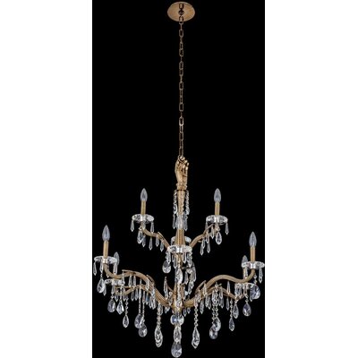 Allegri Venere 9 Light 2 Tier Chandelier, 720062490952, 039072-032-FR001