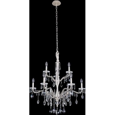 Allegri Venere 9 Light 2 Tier Chandelier, 720062490921, 039072-061-FR001