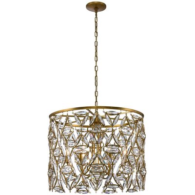 Allegri Triangulo 28 Inch Pendant, 720062497456, 039556-062-FR001