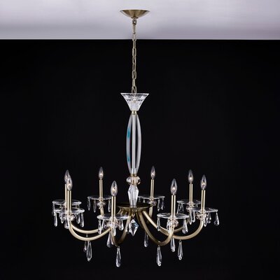 Allegri PASSO 8 LT CHAM GLD CHANDELIER, 720062508978, 046177-039-FR001