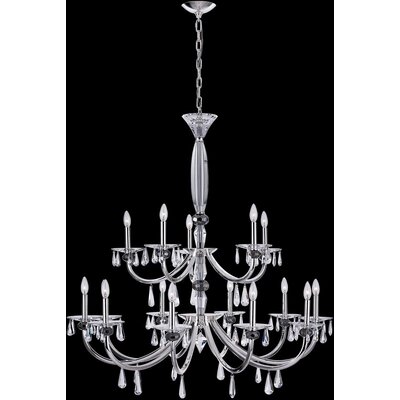 Allegri PASSO 15 LT SILVER CHANDELIER, 720062509203, 046178-014-FR001