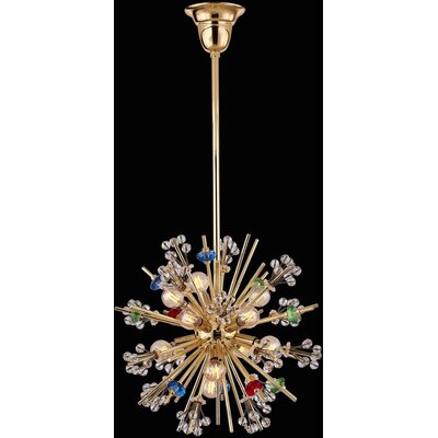 Allegri CONSTELLATION COLORATA 10LT MINI PENDANT, 720062511879, 11632-018-FRMULTI