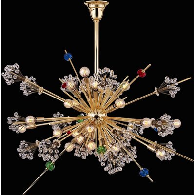 Allegri CONSTELLATION COLORATA 30LT PENDANT, 720062511916, 11635-018-FRMULTI