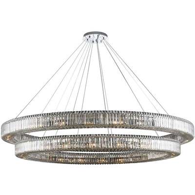 Allegri Rondelle 2 Tier Pendant (72 inch + 84 inch), 720062471555, 11722-010-FR001