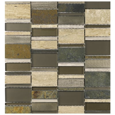 Altto Glass Mosaic Tile and Decorative Tiles, Mosaic, Complete Vanity Sets, S5007