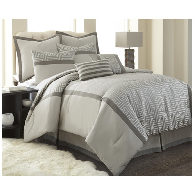 Amrapur Comforters, Queen, Microfiber,Polyester, 100% Microfiber, 645470135083, 38EJECMG-MER-QN