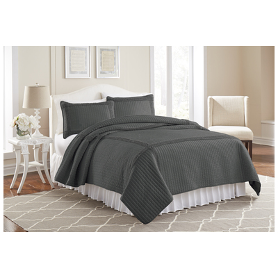 Amrapur Quilts-Bedspreads and Coverlets, Twin, Microfiber,Polyester, 100% Microfiber, 645470158587, 3MFFRMQG-CHR-TN