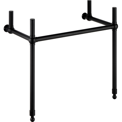 Anzzi Verona 34.5 in. Console Sink in Matte Black, 191042055780, CS-FRKD01MB