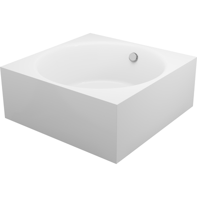Anzzi Abyss 59 inch Freestanding Bathtub in White, 191042074996, FT-AZ599