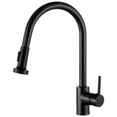 Anzzi Somba Single-Handle Pull-Out Sprayer Kitchen Faucet in Oil Rubbed Bronze KF-AZ213ORB