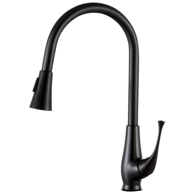 Anzzi Meadow Single-Handle Pull-Out Sprayer Kitchen Faucet in Oil Rubbed Bronze KF-AZ217ORB
