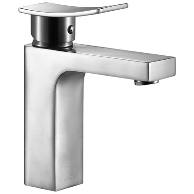 Anzzi Bathroom Faucets, Single Hole, Single Handle, Bathroom,Single Handle,Single Hole, Single, Nickel, Brass, BATHROOM - Faucets - Bathroom Sink Faucets - Single Hole, 191042017665, L-AZ117BN