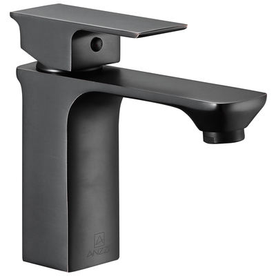 Anzzi Promenade Single Hole Single Handle Bathroom Faucet in Oil Rubbed Bronze L-AZ118ORB