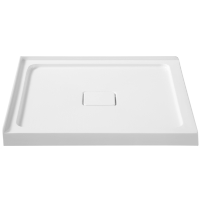 Anzzi Shower Floor, White, Acrylic, SHOWER - Shower Bases - Double Threshold, 191042040304, SB-AZ009WH