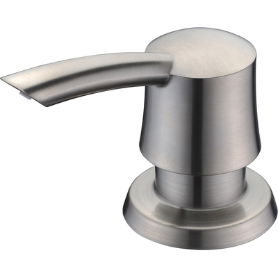 Anzzi Venice 12 oz. Bottle Soap Dispenser in Brushed Nickel, 191042004658, SO-AZ005BN