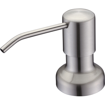 Anzzi Marina 12 oz. Bottle Soap Dispenser in Brushed Nickel, 191042004672, SO-AZ007BN