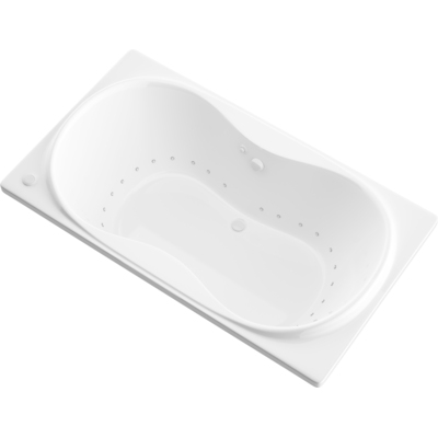 Atlantis Whirlpools Whisper 36 x 72 Rectangular Air Jetted Bathtub, 191042064645, 3672WAR