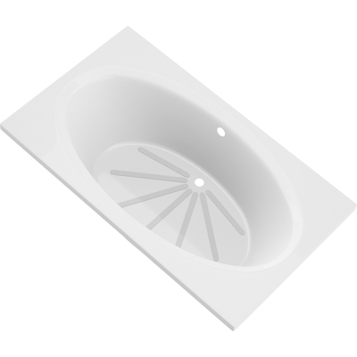 Atlantis Whirlpools Vogue 43 x 84 Rectangular Soaking Bathtub, 848308017210, 4384V