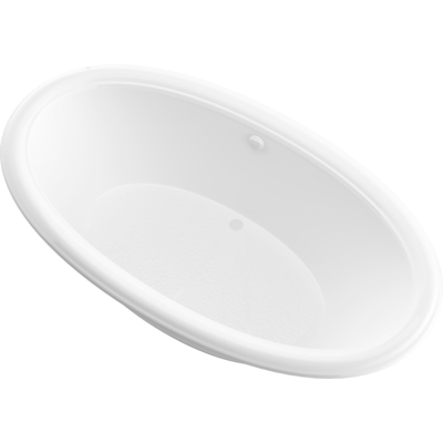 Atlantis Whirlpools Petite 44 x 78 Oval Soaking Bathtub, 848308007372, 4478PC