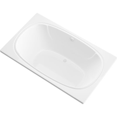 Atlantis Whirlpools Charleston 48 x 78 Rectangular Soaking Bathtub, 848308006566, 4878CS