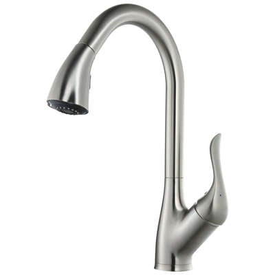 Blossom Single Handle Pull Down Kitchen Faucet - Brush Nickel F0120202
