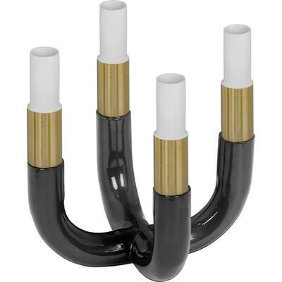 Contemporary Design Furniture Kaonashi Black Candelabra  CDF-C18488