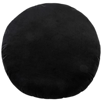 Contemporary Design Furniture Potter 20 Inch Black Velvet Pillow  CDF-C68169