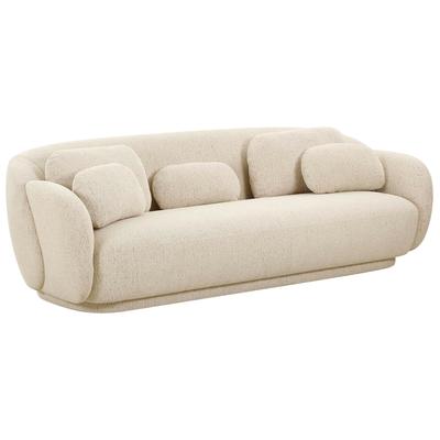 Contemporary Design Furniture Misty Cream Boucle Sofa  CDF-L68616