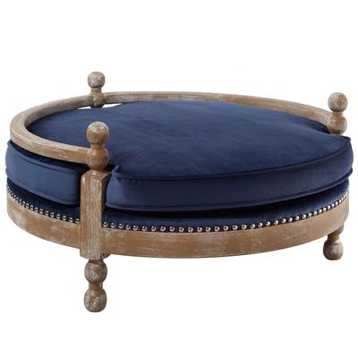 Contemporary Design Furniture Hound Navy Pet Bed  CDF-P2033-N
