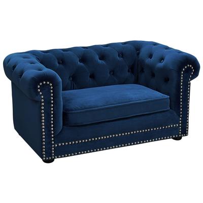 Contemporary Design Furniture Husky Navy Pet Bed  CDF-P2035-N