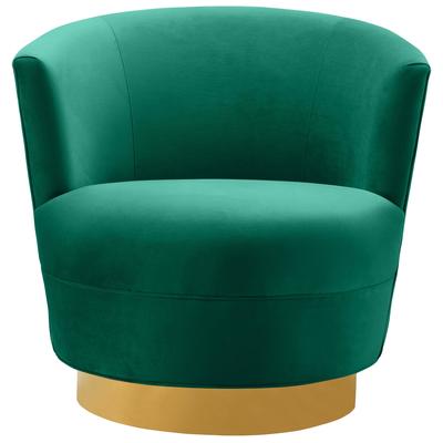 Contemporary Design Furniture Noah Green Swivel Chair  CDF-S6305