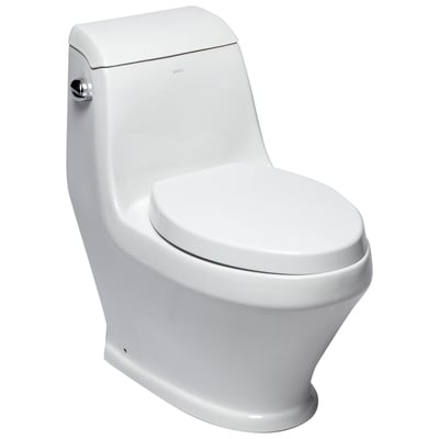 Eago TB133 Single Siphonic Flush One Piece Ceramic Toilet