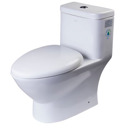 Modern Dual Flush One Piece Eco-friendly Ceramic Toilet Eago TB346