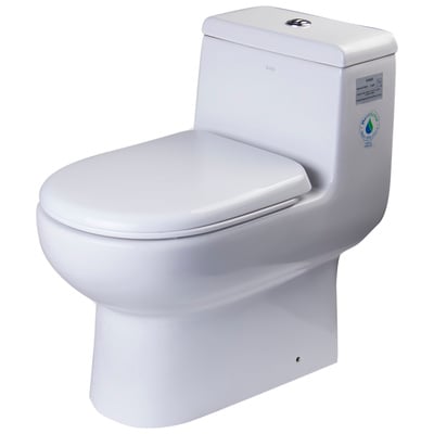 Dual Flush One Piece Eco-friendly Ceramic Toilet Eago TB351