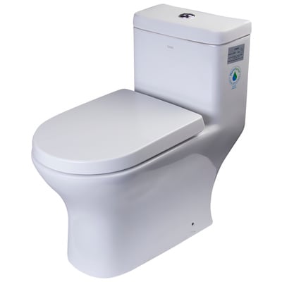 Dual Flush One Piece Eco-friendly Ceramic Toilet Eago TB353