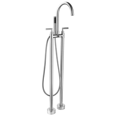 Eviva Clawfoot Freestanding Tub Faucets, EVSH322CH