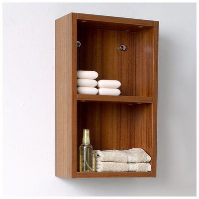 Fresca Storage Cabinets, Bathroom,Linen, Brown,Teak, Light Brown, Complete Vanity Sets, 818234013181, FST8092TK