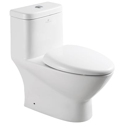 Fresca Serena One-piece Dual Flush Toilet W/ Soft Close Seat FTL2346